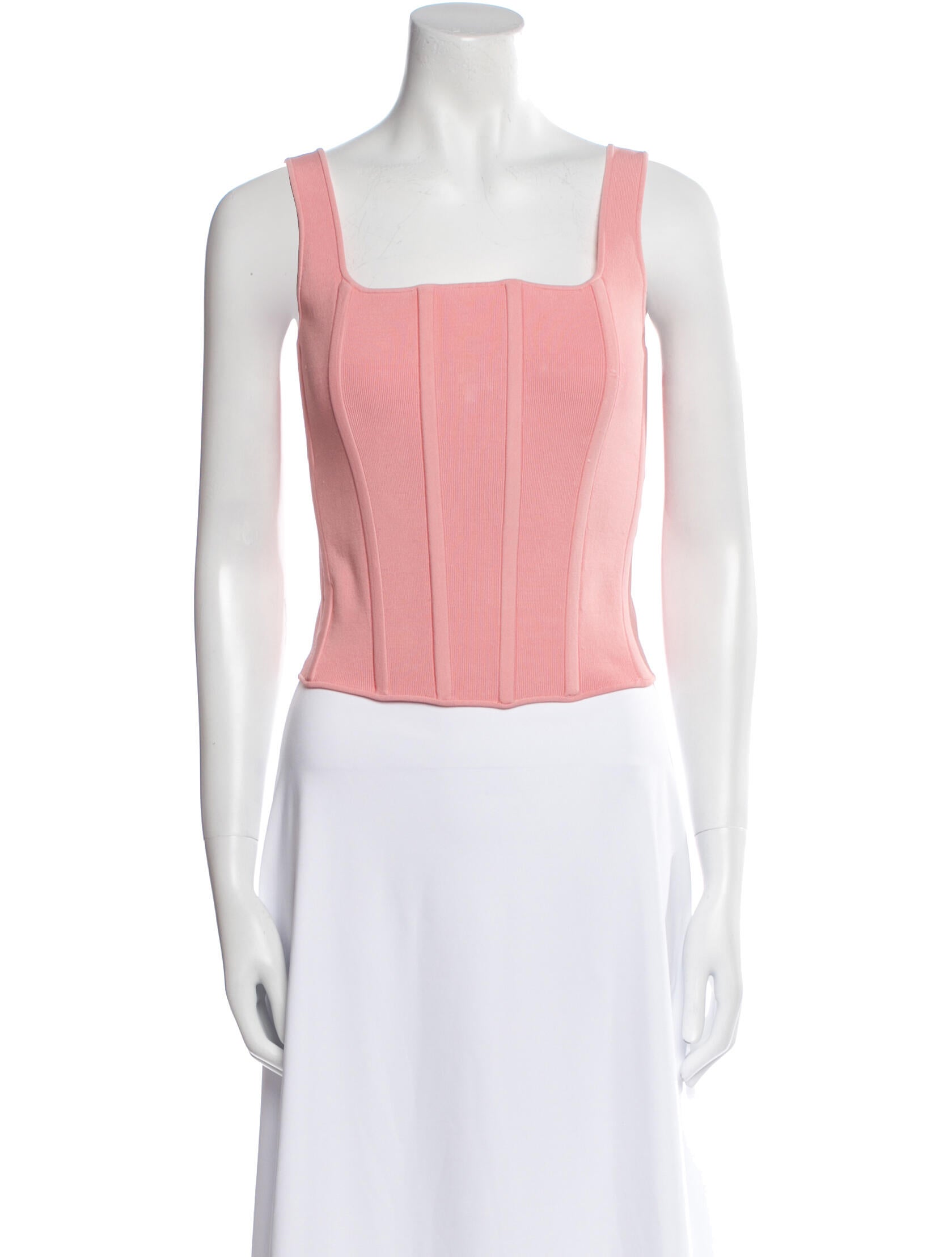 A.L.C. Square Neckline Sleeveless Crop Top w/ Tags