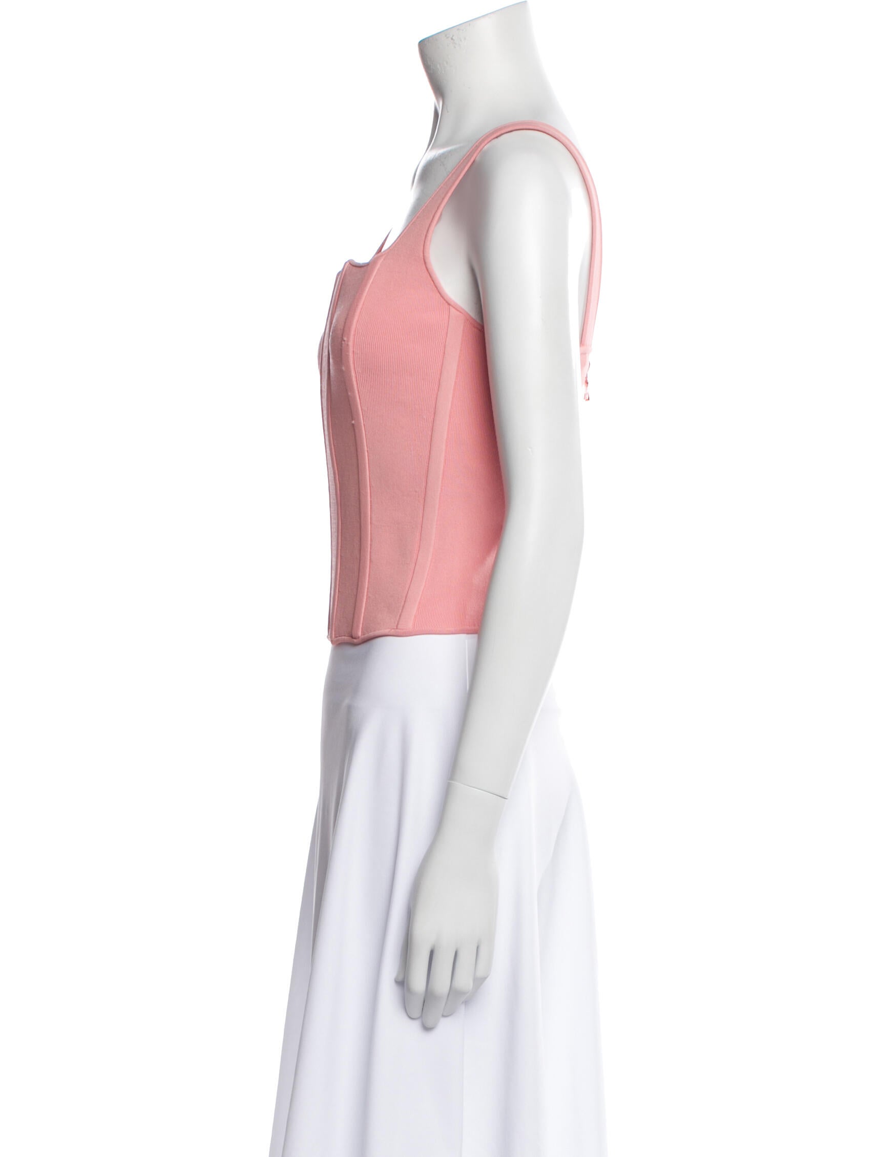 A.L.C. Square Neckline Sleeveless Crop Top w/ Tags