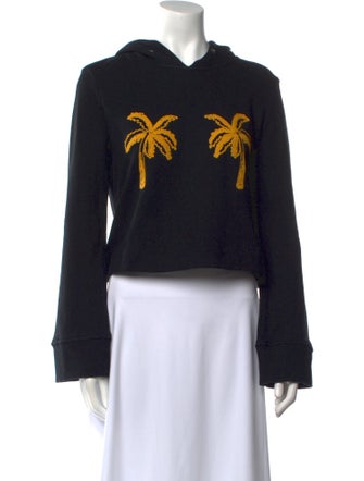 A.L.C. Graphic Print Crew Neck Sweatshirt