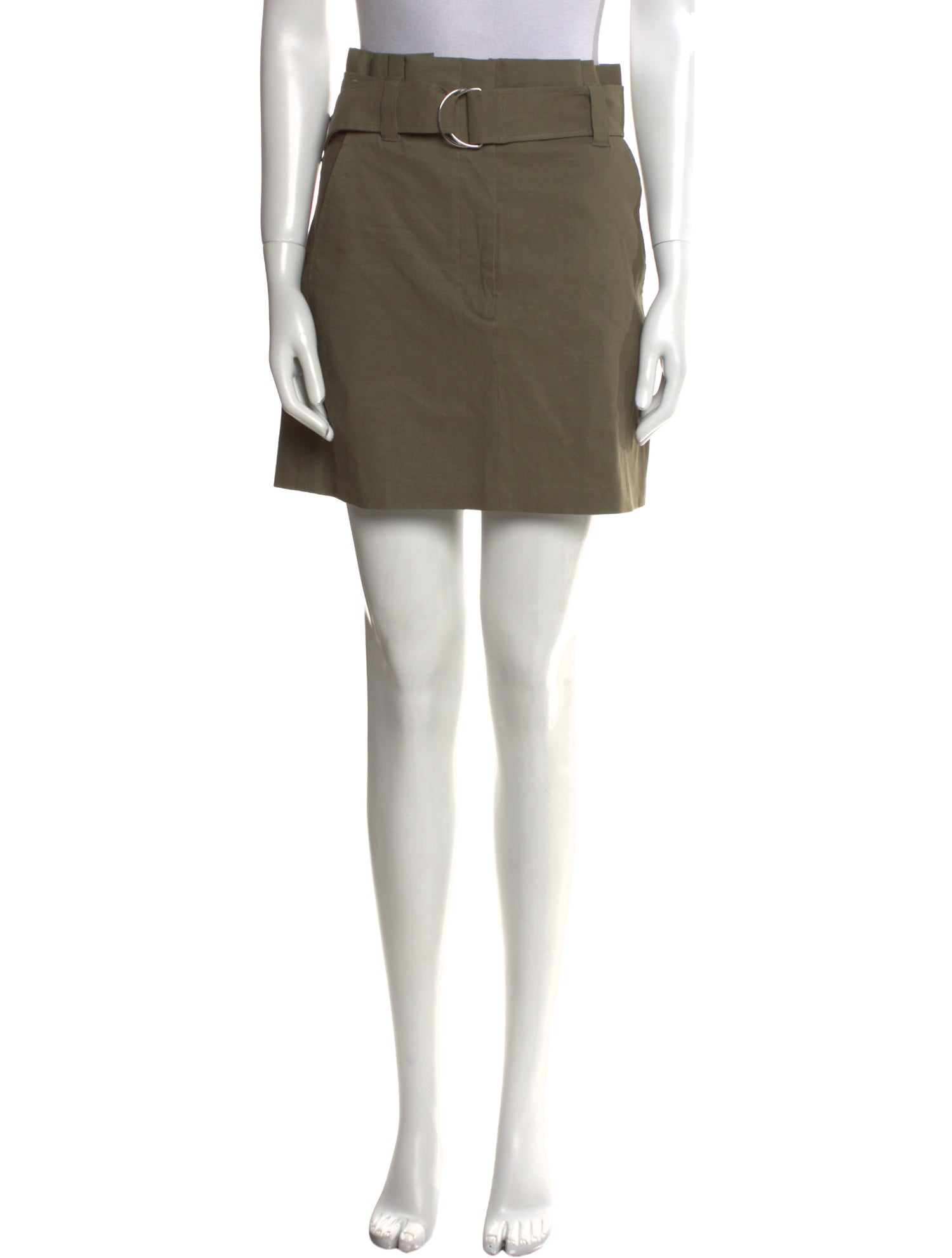 A.L.C. Pleated Accents Mini Skirt