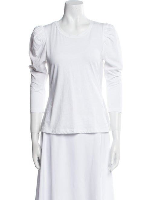 A.L.C. Scoop Neck Three-Quarter Sleeve T-Shirt