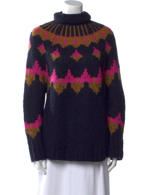 A.L.C. Printed Turtleneck Sweater