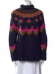 A.L.C. Printed Turtleneck Sweater