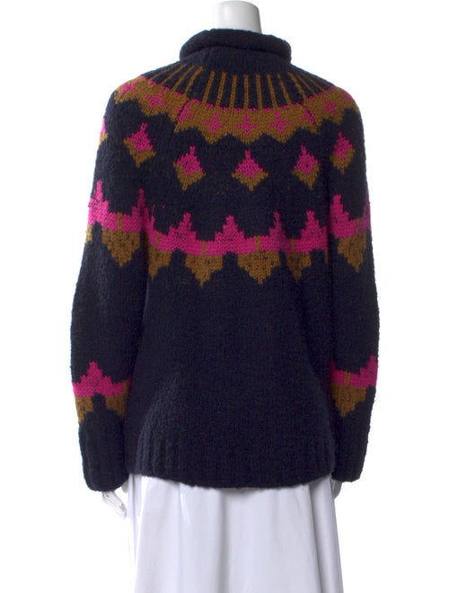 A.L.C. Printed Turtleneck Sweater