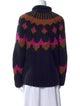 A.L.C. Printed Turtleneck Sweater