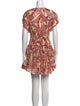 A.L.C. Printed Mini Dress