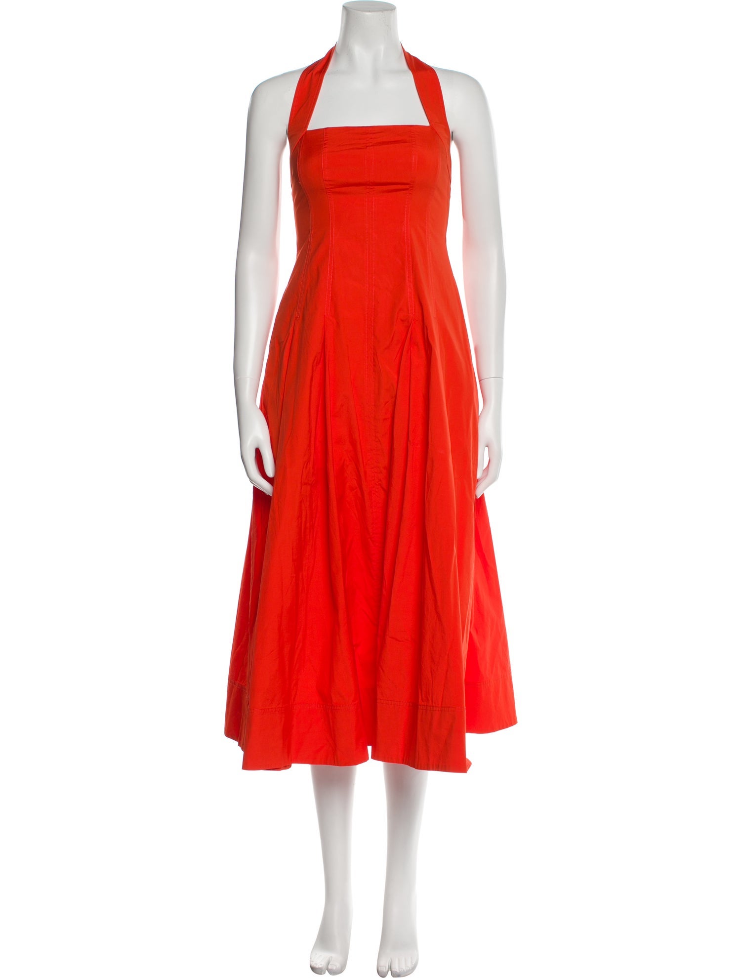 A.L.C. Halterneck Midi Length Dress