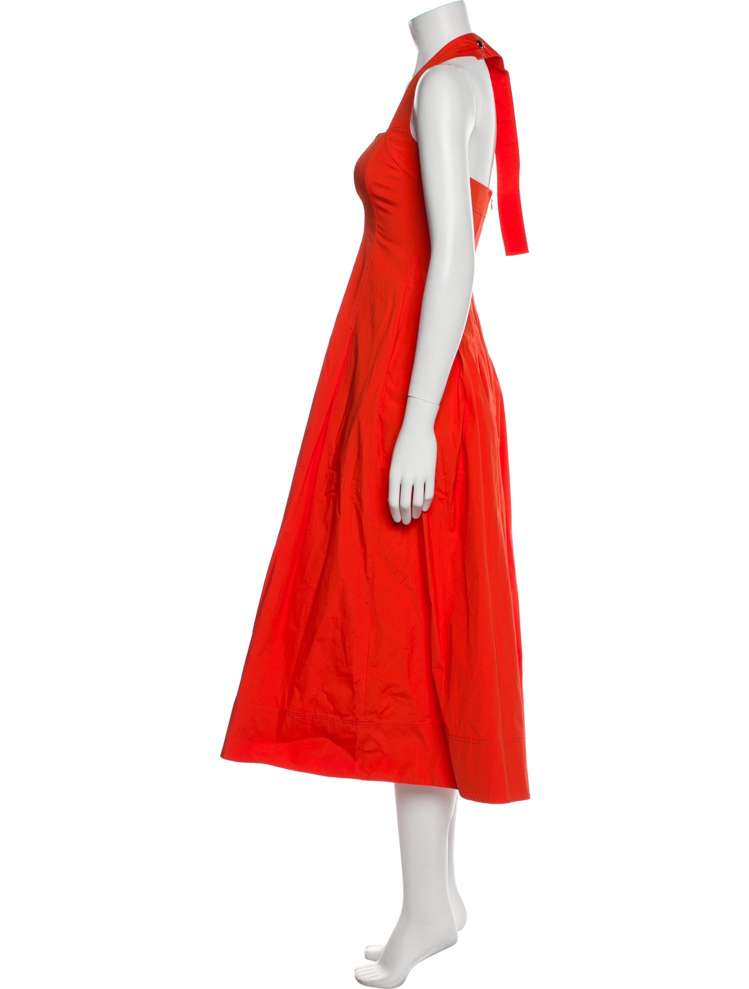 A.L.C. Halterneck Midi Length Dress