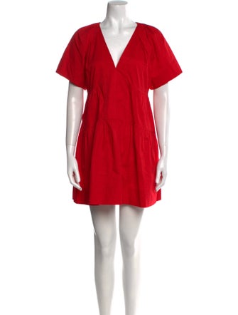 A.L.C. V-Neck Mini Dress