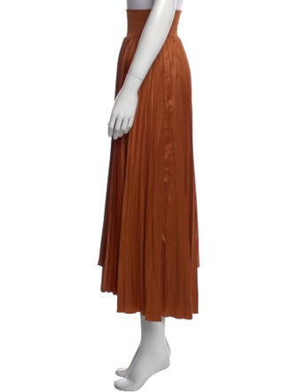 A.L.C. Pleated Accents Midi Length Skirt
