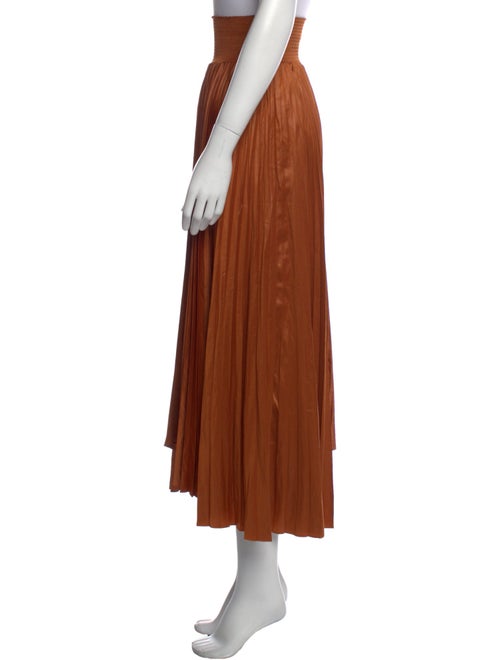 A.L.C. Pleated Accents Midi Length Skirt