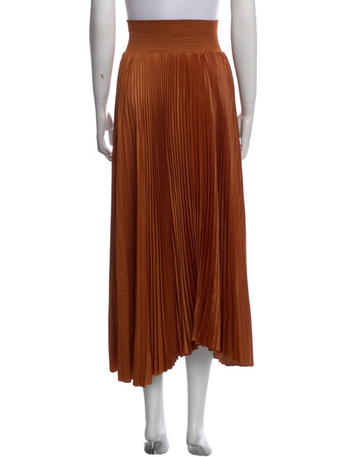 A.L.C. Pleated Accents Midi Length Skirt