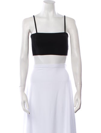 A.L.C. Square Neckline Sleeveless Crop Top