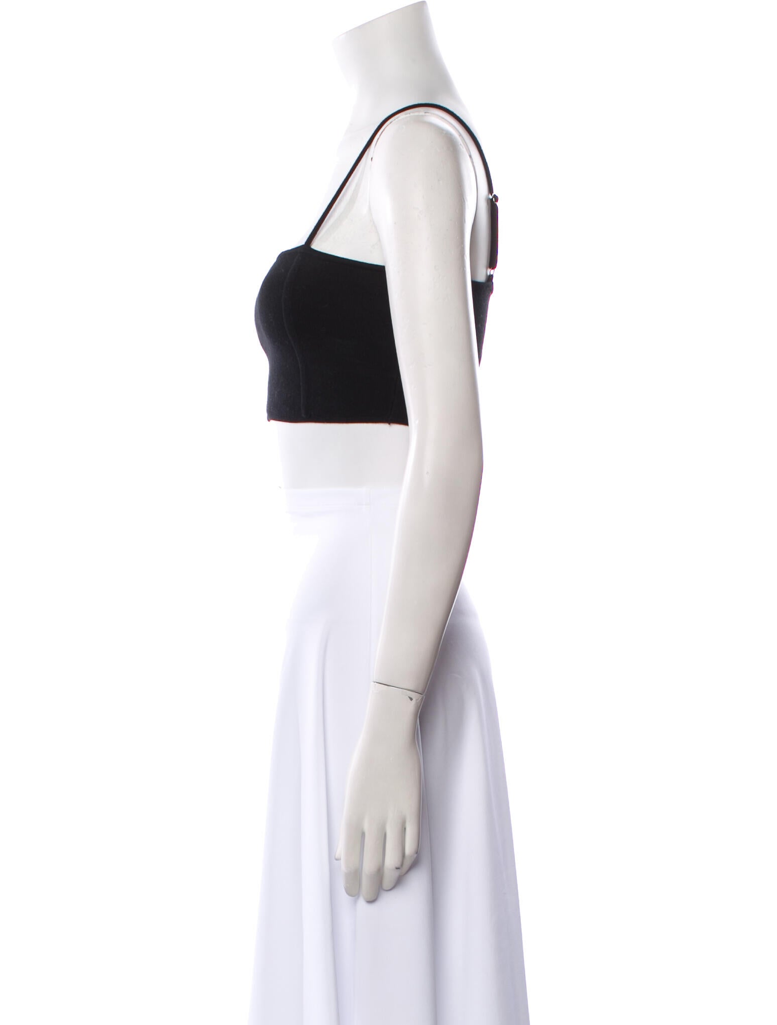 A.L.C. Square Neckline Sleeveless Crop Top