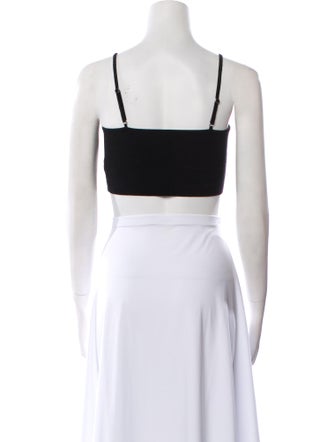 A.L.C. Square Neckline Sleeveless Crop Top
