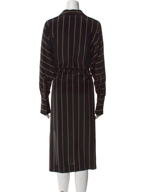 A.L.C. Striped Midi Length Dress