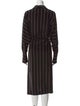 A.L.C. Striped Midi Length Dress