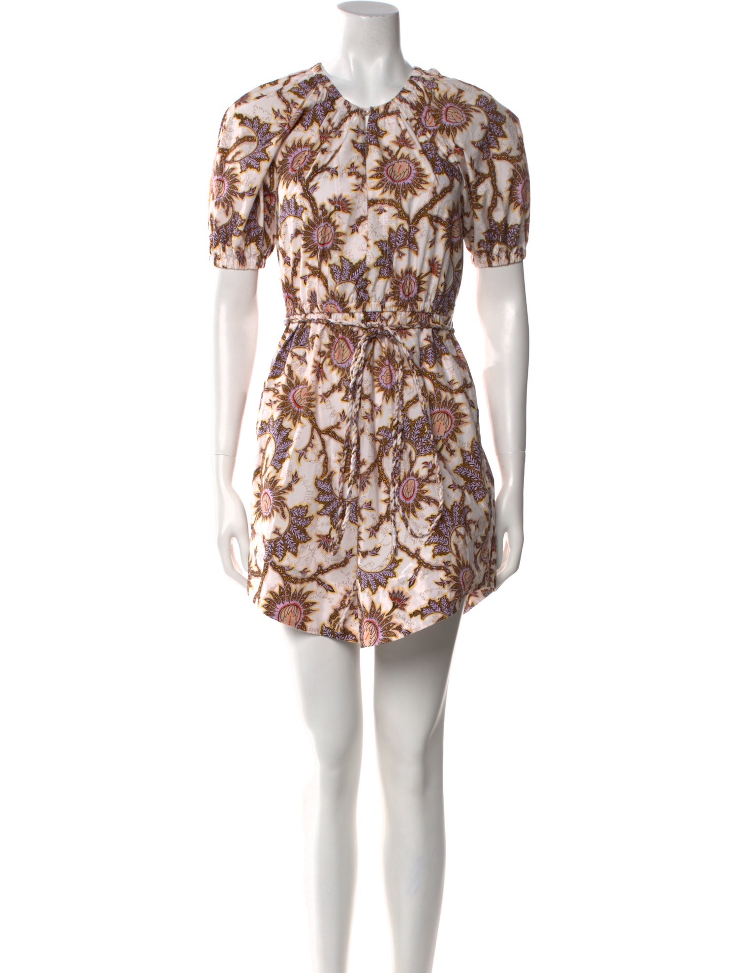 A.L.C. Floral Print Mini Dress