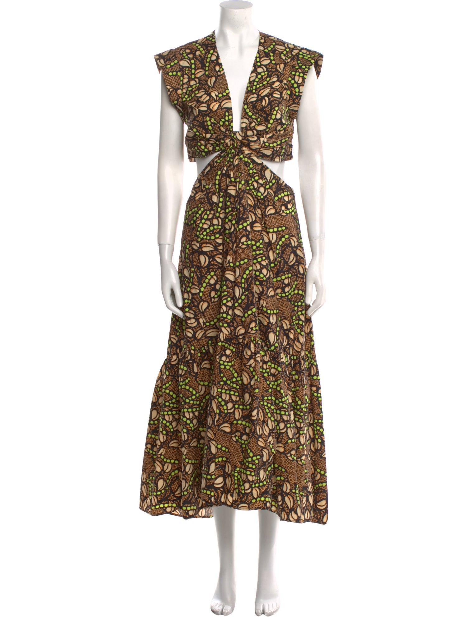 A.L.C. Printed Long Dress