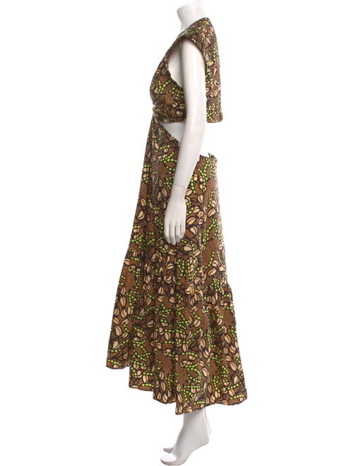 A.L.C. Printed Long Dress