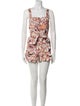 A.L.C. Linen Printed Romper