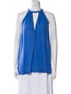 A.L.C. Silk Halterneck Blouse