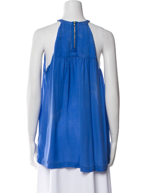 A.L.C. Silk Halterneck Blouse