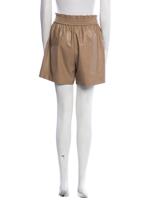A.L.C. Faux Leather Mini Shorts