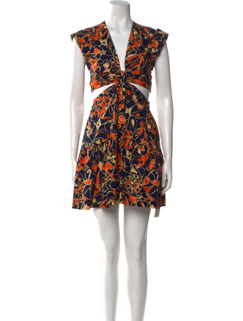 A.L.C. Printed Mini Dress