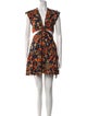 A.L.C. Printed Mini Dress