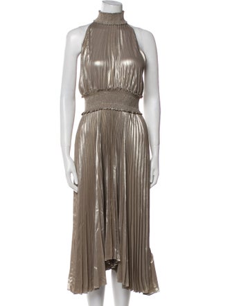 A.L.C. Mock Neck Long Dress