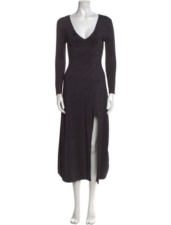 A.L.C. V-Neck Long Dress