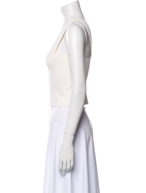 A.L.C. Square Neckline Sleeveless Crop Top