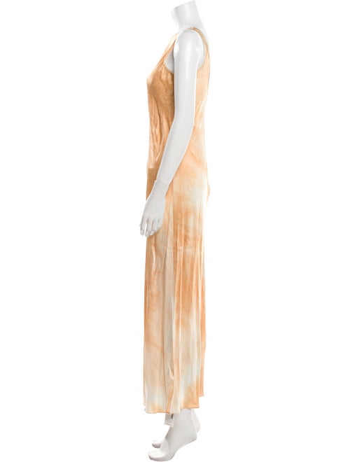 A.L.C. Tie-Dye Print Long Dress