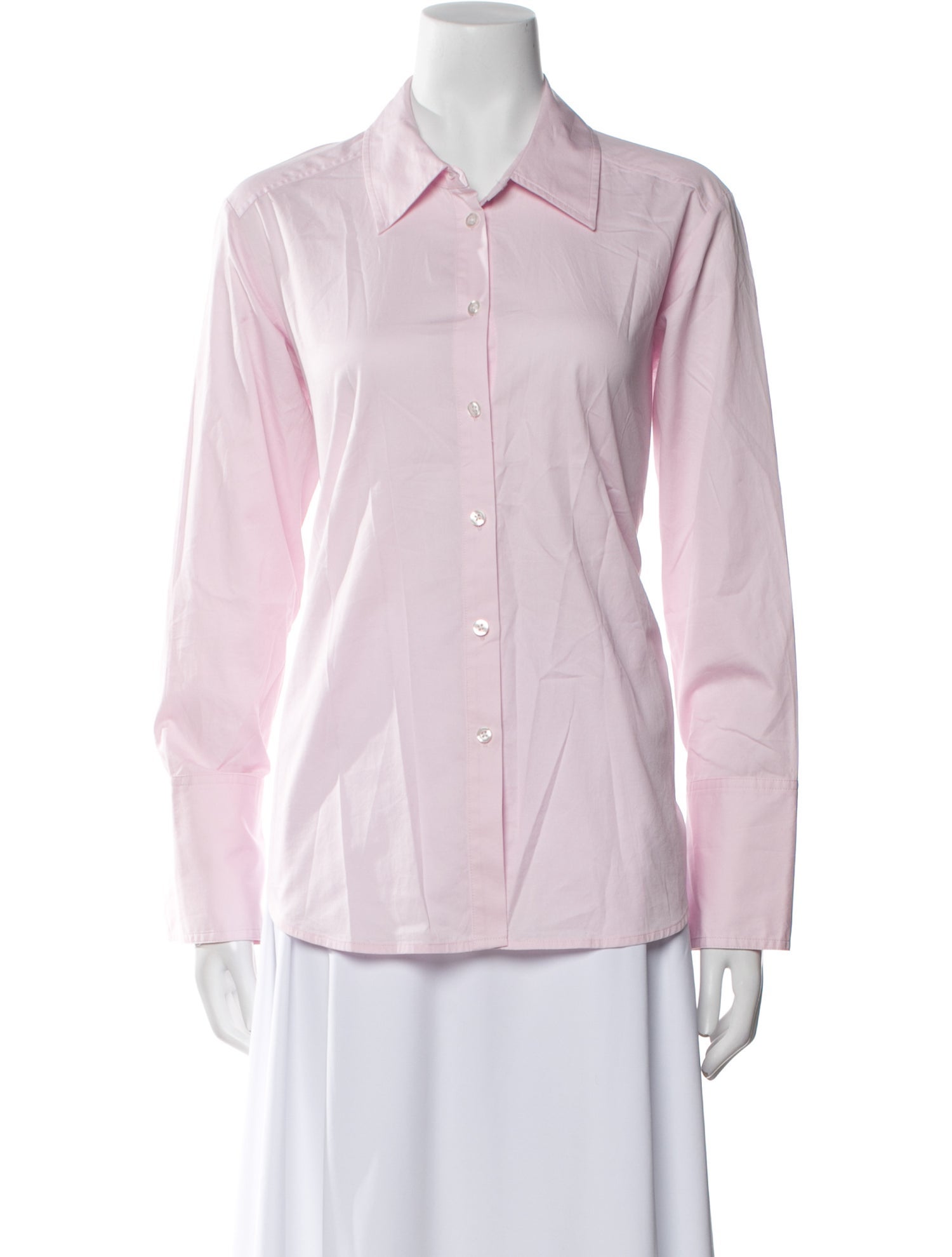 A.L.C. Long Sleeve Button-Up Top