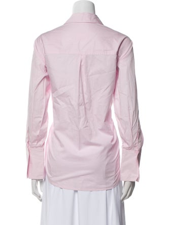 A.L.C. Long Sleeve Button-Up Top