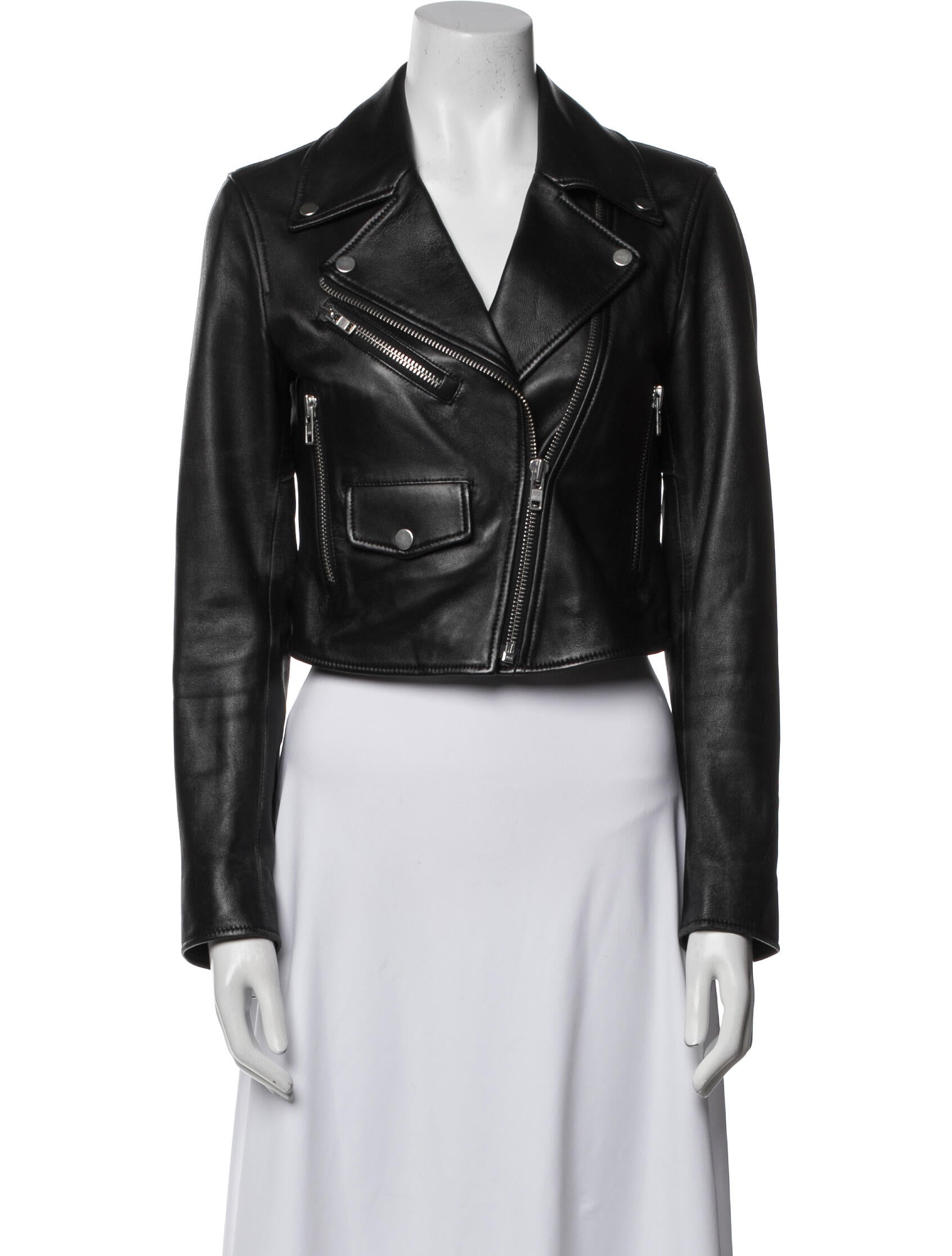 A.L.C. Leather Biker Jacket