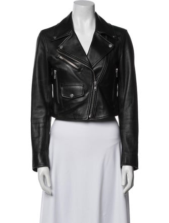 A.L.C. Leather Biker Jacket