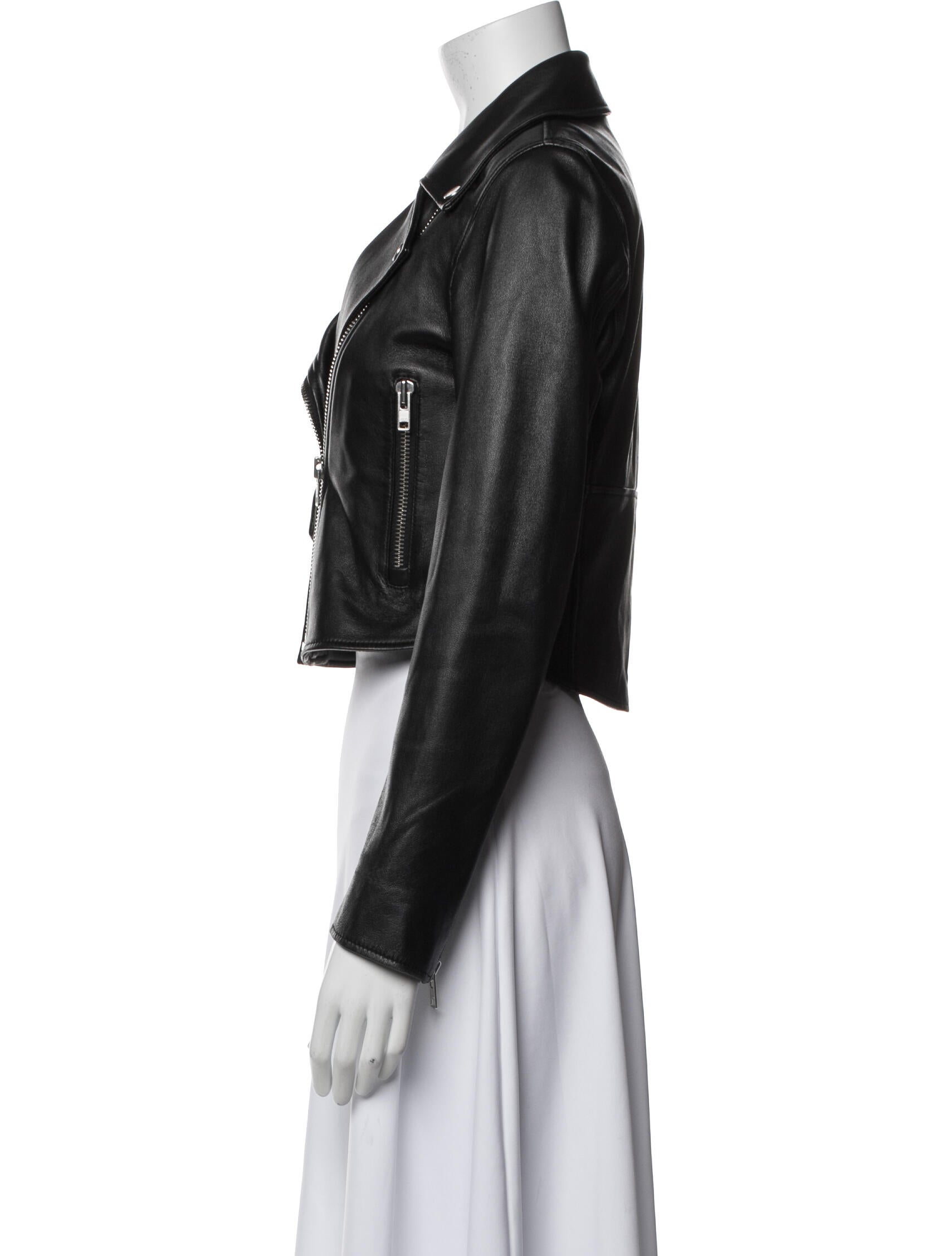 A.L.C. Leather Biker Jacket