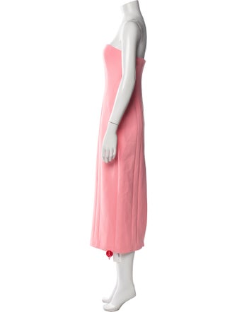 A.L.C. Strapless Midi Length Dress