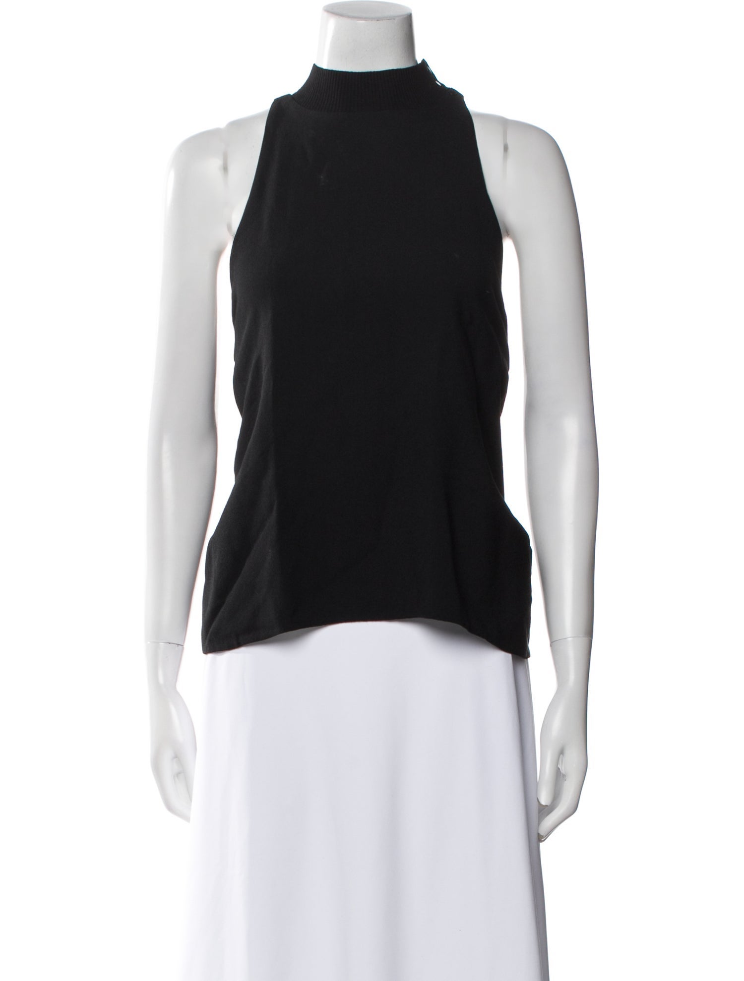 A.L.C. Mock Neck Sleeveless Top