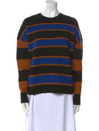 A.L.C. Striped Crew Neck Sweater