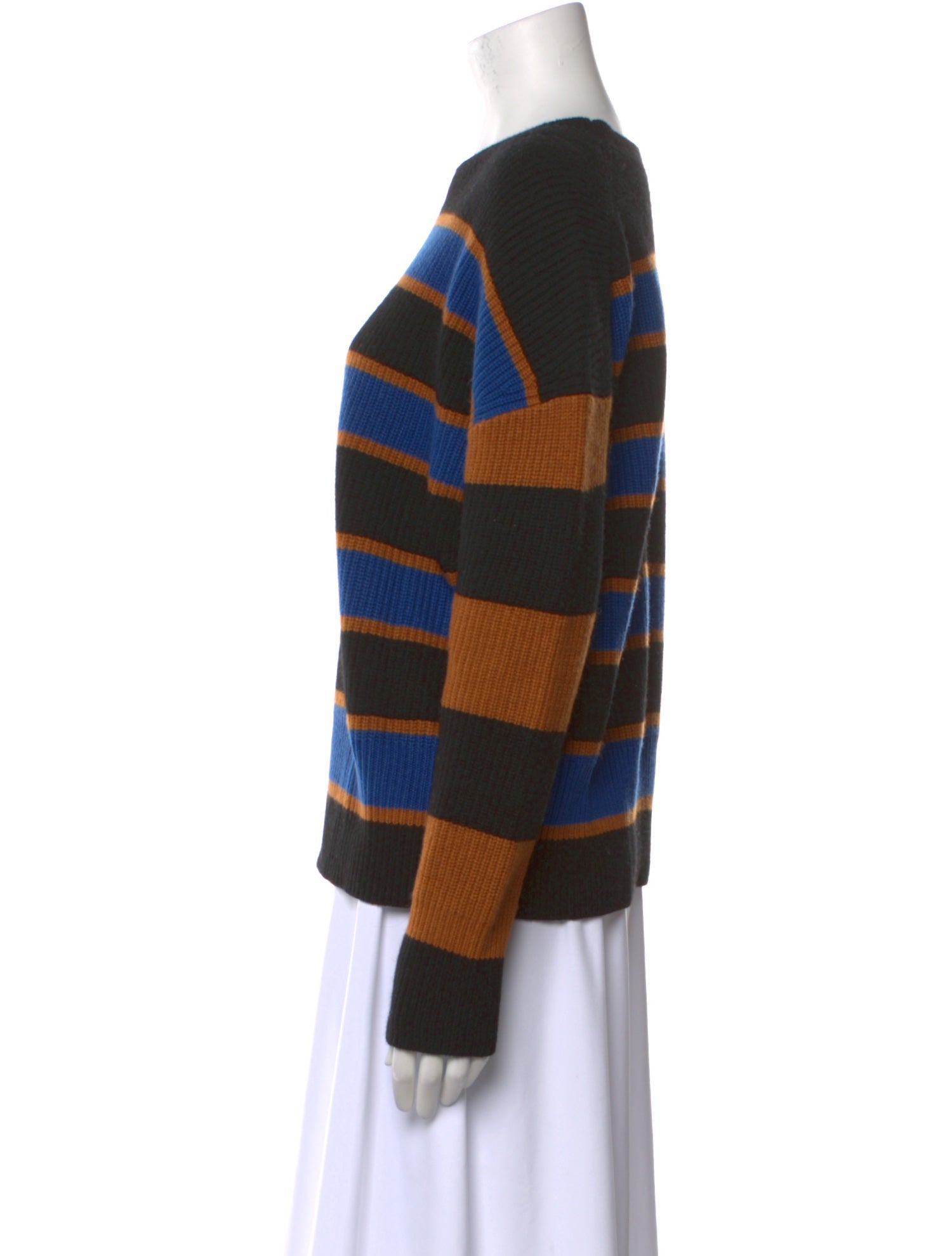 A.L.C. Striped Crew Neck Sweater