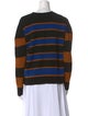 A.L.C. Striped Crew Neck Sweater