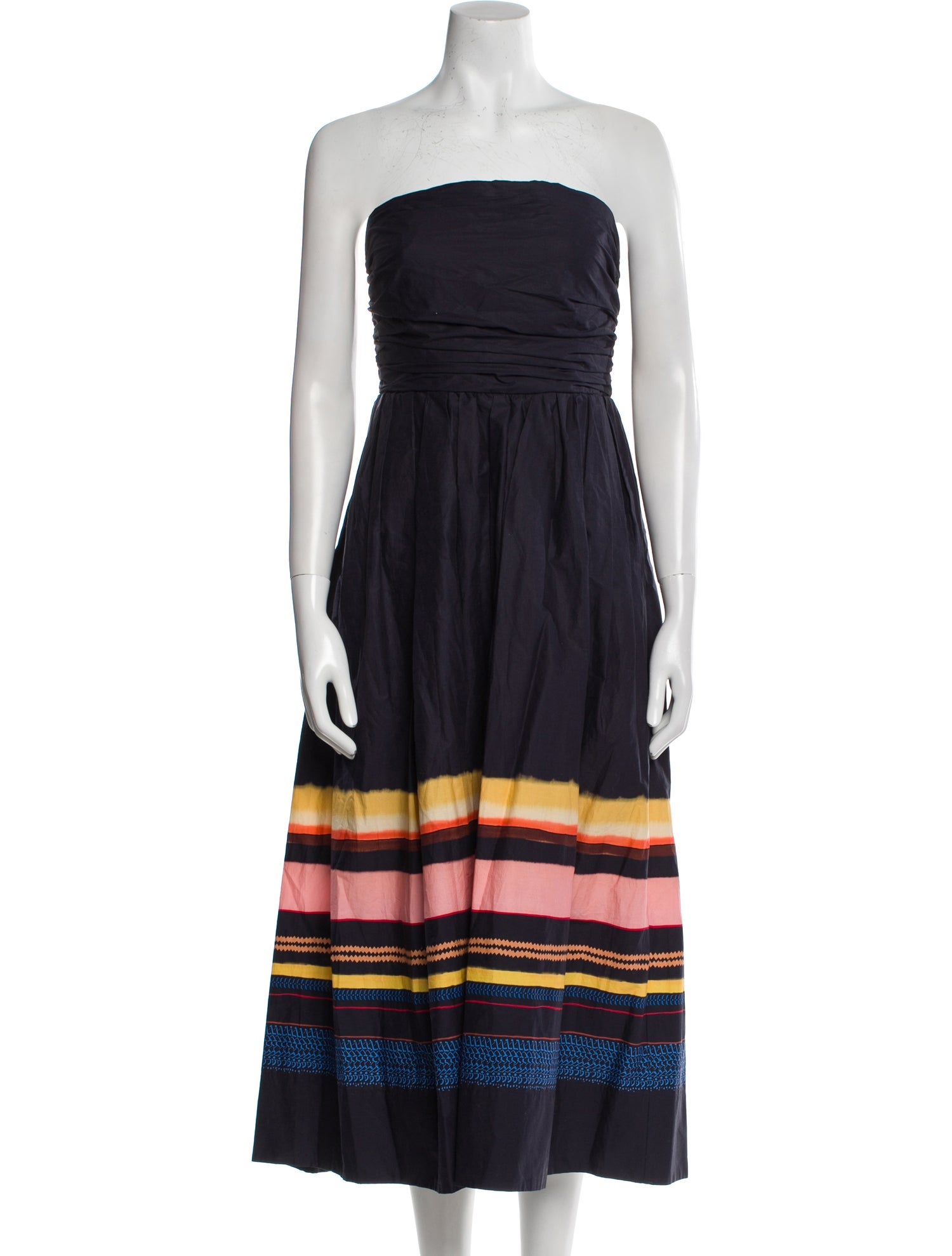 A.L.C. Strapless Midi Length Dress