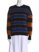 A.L.C. Striped Crew Neck Sweater