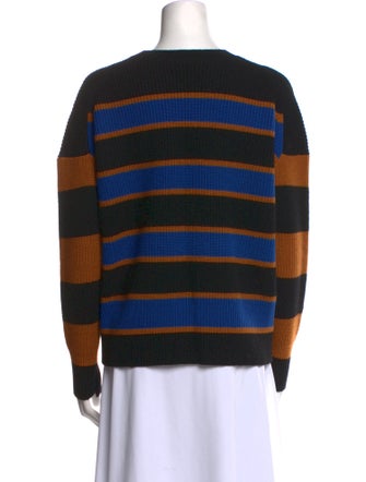 A.L.C. Striped Crew Neck Sweater