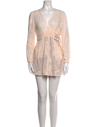 A.L.C. V-Neck Mini Dress