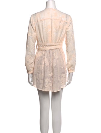 A.L.C. V-Neck Mini Dress