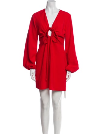 A.L.C. V-Neck Mini Dress